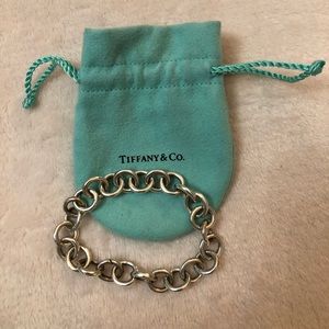 Tiffany and co. Silver link bracelet